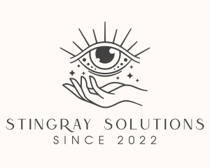 Magical Eye Fortune Teller logo design