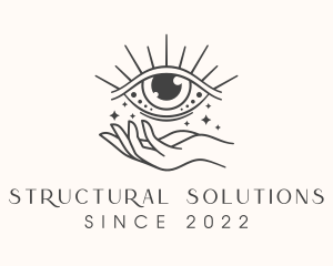 Magical Eye Fortune Teller logo design