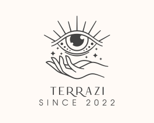 Magical Eye Fortune Teller logo design