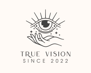 Magical Eye Fortune Teller logo design