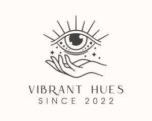 Magical Eye Fortune Teller logo design