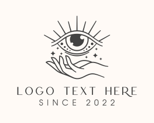Witch - Magical Eye Fortune Teller logo design