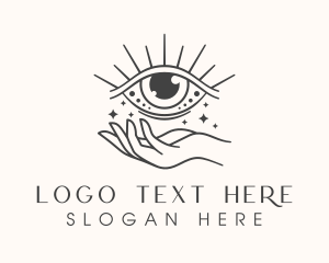 Magical Eye Fortune Teller Logo