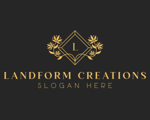 Stylish Floral Beauty logo design