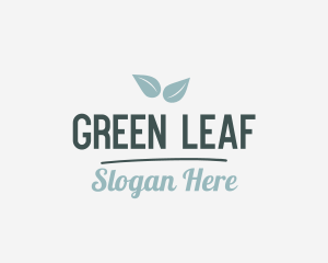 Organic Vegetarian Salad logo design