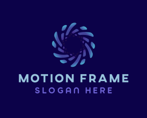 Motion AI Digital logo design