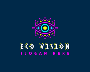 Eye Tribal Vision logo design