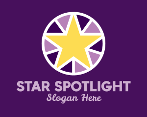 Star Lantern Badge logo design