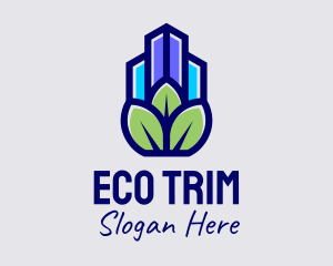 Eco Property Realtor logo design