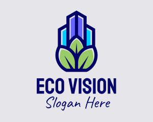 Eco Property Realtor logo design