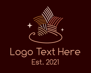 Woven - Star Yarn Crochet logo design