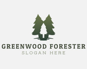 Green Tree Forest logo design