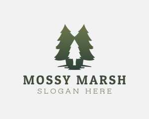 Green Tree Forest logo design