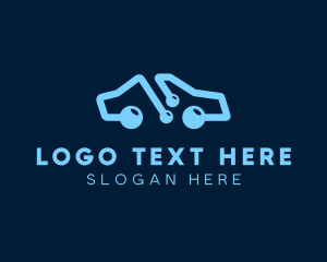 Car Store - Car Tech Automobile logo design