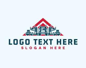 Logistics - Truck Logistics Freight logo design