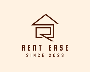 Letter R House Realty  logo design