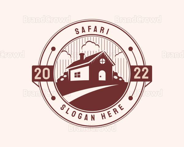 Farm Barn Badge Logo