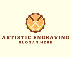 Engraving - Industrial Engraving Laser logo design