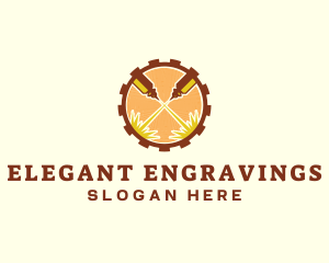 Industrial Engraving Laser logo design