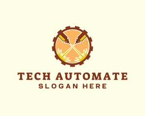 Automation - Industrial Engraving Laser logo design