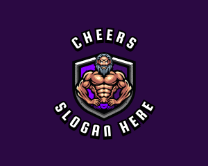 Muscle Man Gaming Logo