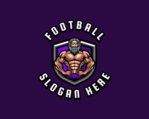 Bodybuilding - Muscle Man Gaming logo design