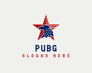 Politician - Patriotic Eagle Star logo design