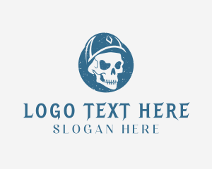 Skull Cap Clothing logo design