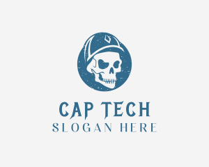 Cap - Skull Cap Clothing logo design