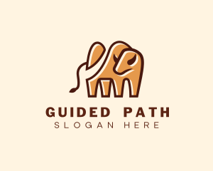 Bison Mountain Path logo design