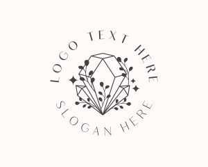 Crystal - Whimsical Crystal Diamond logo design