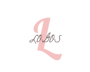 Feminine Luxury Letter  Logo