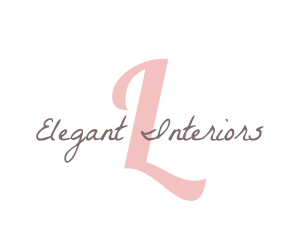 Feminine Luxury Letter  logo design