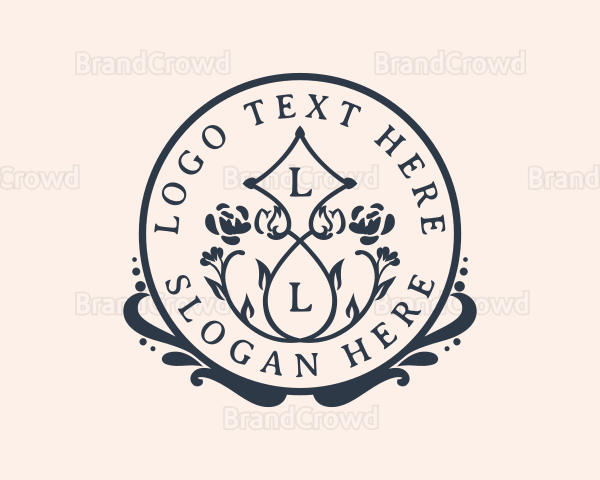 Elegant Floral Boutique Logo