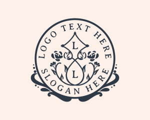 Aesthetician - Elegant Floral Boutique logo design