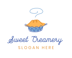 Dessert Pie Cafe logo design