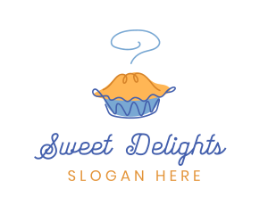 Dessert Pie Cafe logo design