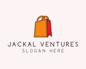 Orange Shopping Bag logo design