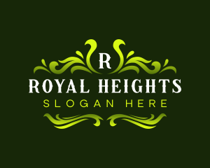 Royal High End Shield logo design