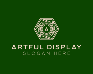 Intricate Hexagon Home Decoration  logo design