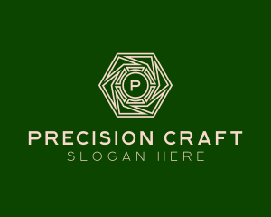 Intricate Hexagon Home Decoration  logo design