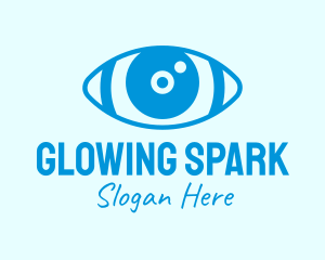 Shine - Blue Eye Shine logo design