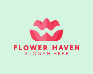 Lotus Flower Spa  logo design