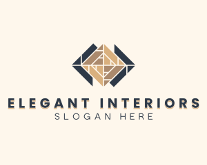 Tiles Pattern Flooring logo design