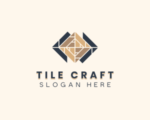 Tiles Pattern Flooring logo design