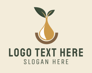 Extract - Lemon Oil Essence logo design