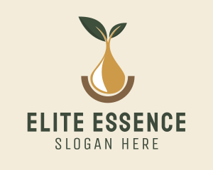 Lemon Oil Essence  logo design