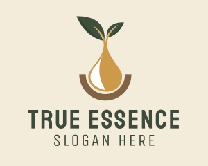 Lemon Oil Essence  logo design