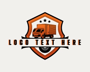 Mechanic - Truck Cargo Delivery logo design