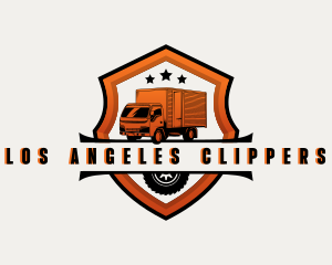 Truck Cargo Delivery Logo